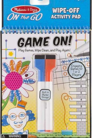 0000772050562 On The Go Wipe Off Activity Pad