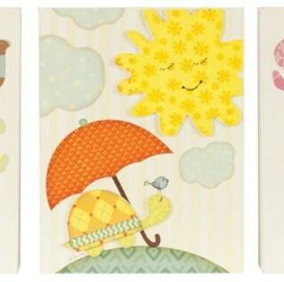 096069500186 You Are My Sunshine Wall Art Set (Plaque)