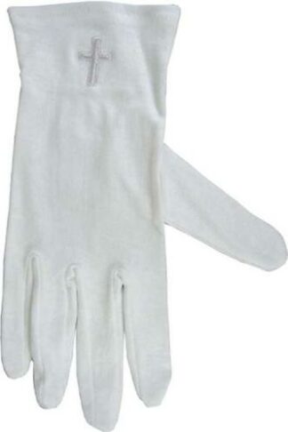 788200504541 Worship Gloves With White Cross