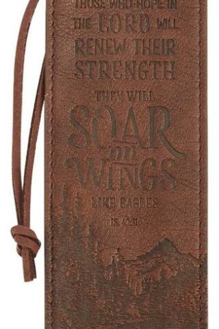 1220000136823 Soar Faux Leather Isaiah 40:31