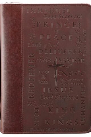 6006937082564 Names Of Jesus Two Tone LuxLeather