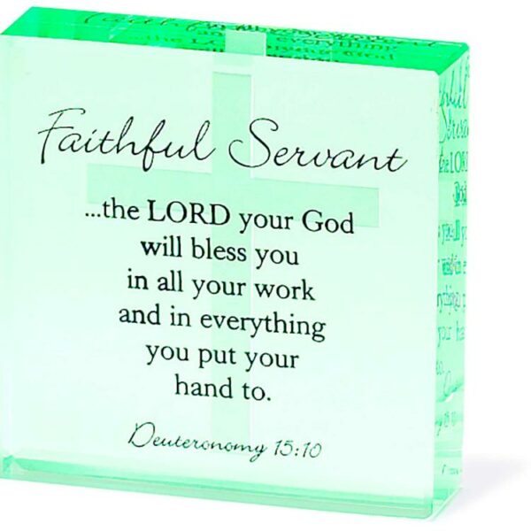 603799021272 Faithful Servant Table Glass