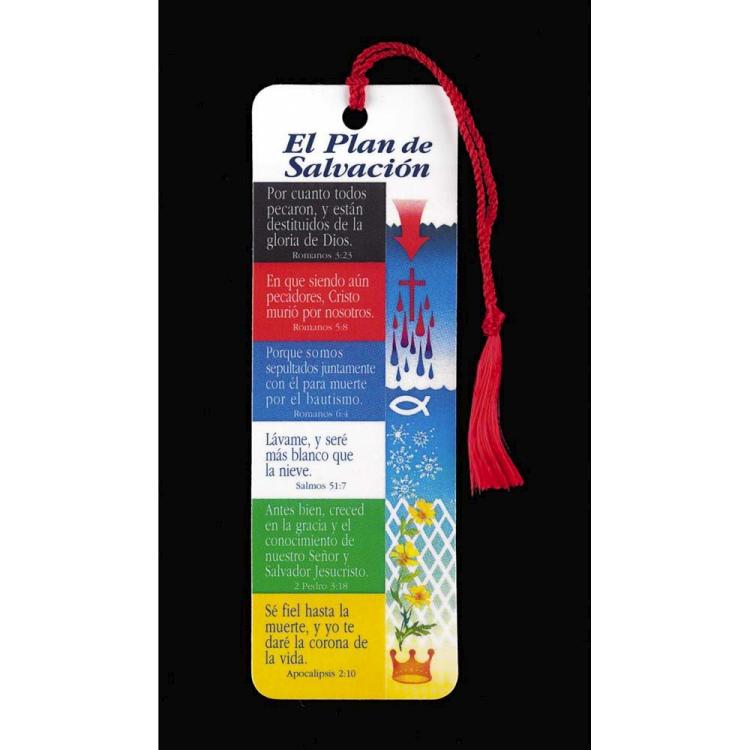 603799067591 Plan Of Salvation Tassel Bookmark