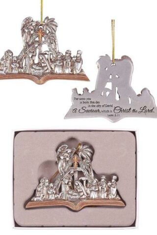 603799081580 Nativity Book (Ornament)