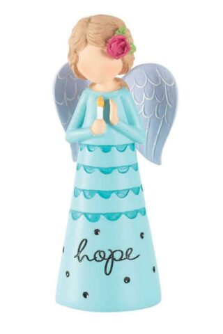 603799116480 Angel Hope With Candle Resin (Figurine)