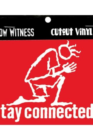 603799493666 Stay Connected Window Sticker (Bumper Sticker)