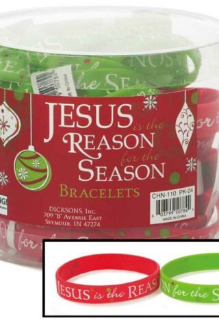 603799507844 Jesus Is The Reason Silicone (Bracelet/Wristband)