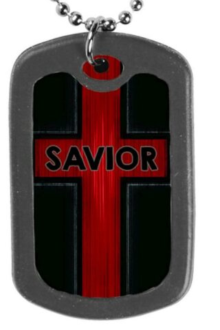 612978359099 Savior Dog Tag