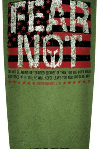 612978563106 Fear Not Flag Stainless Steel Tumbler