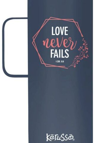 612978571606 Kerusso Love Never Fails Hexagon Stainless Steel