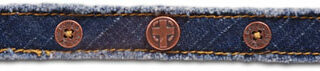 612978913703 Denim Cross Canvas (Bracelet/Wristband)