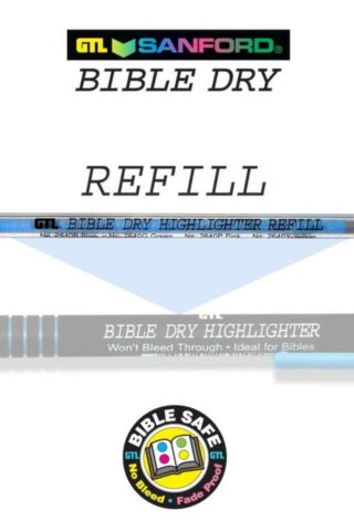 634989264100 Bible Dry Highlighter Pencil Refill