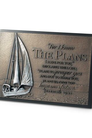 667665207610 Sailboat Sculpture (Plaque)