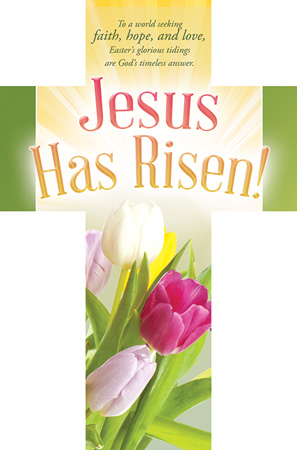 730817352039 Jesus Has Risen Cross Bookmarks