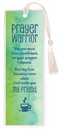 737682012556 Prayer Warrior Tassel Bookmark