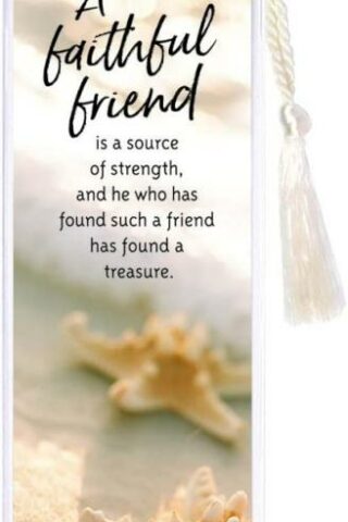 737682012761 Faithful Friend Tassel Bookmark