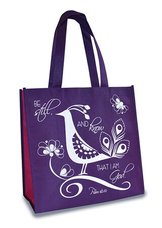 759830227322 Be Still And Know Eco Tote