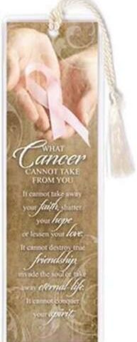 780308010856 What Cancer Cannot Take From You Tassel Bookmark