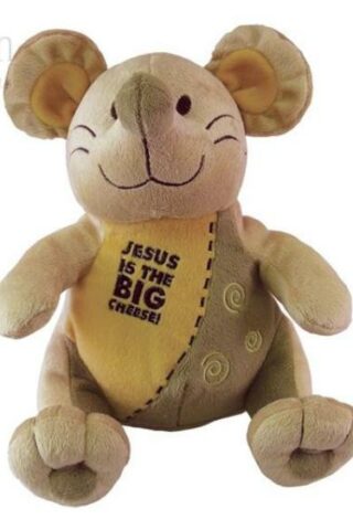 788200110087 Jesus Is The Big Cheese Sitting Mouse