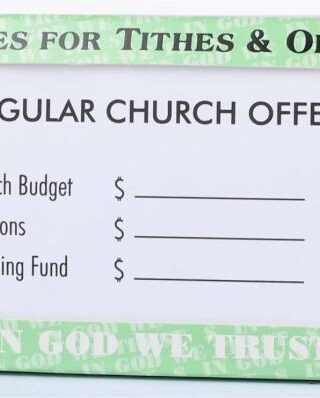 788200444236 My Regular Church Offering Weekly Envelope 53 Pack