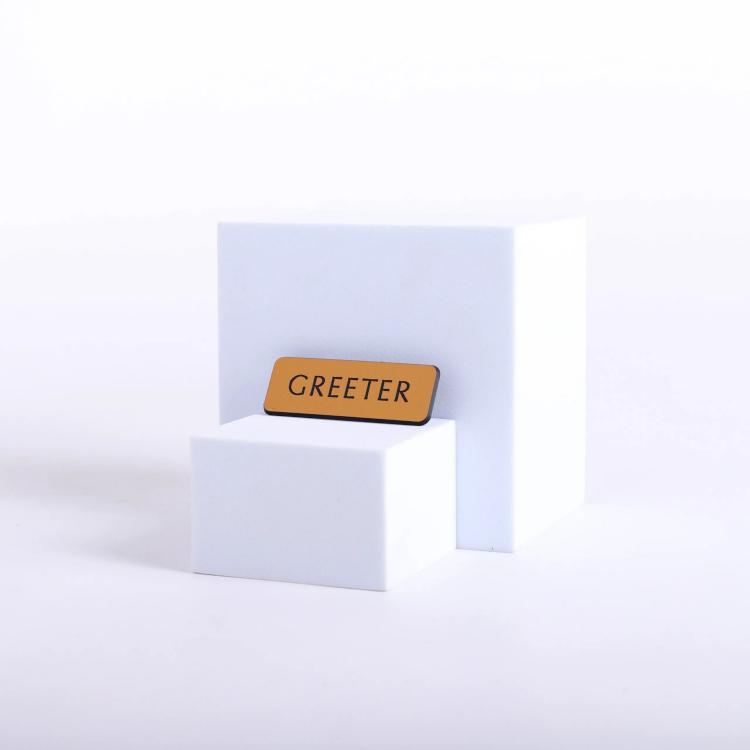 788200450824 Greeter Badge