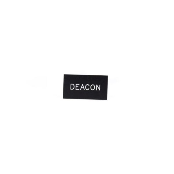 788200792030 Deacon Engraved Magnetic Badge