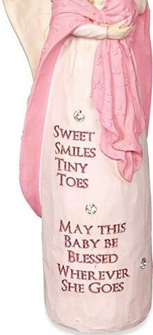 798890730434 New Baby Girl Angel (Figurine)