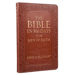 9781432121976 Bible In 366 Days For Men Of Faith LuxLeather