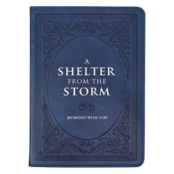 9781432124984 Shelter From The Storm LuxLeather Devotional