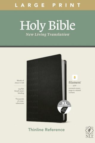 9781496445346 Large Print Thinline Reference Bible Filament Enabled Edition