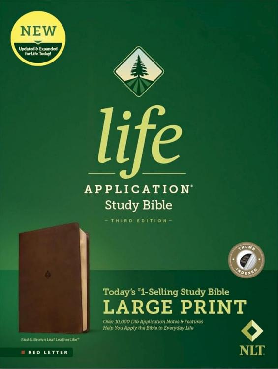 9781496483096 Life Application Study Bible Third Edition Large Print