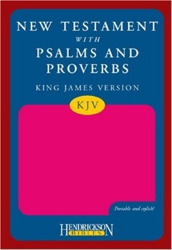 9781598563313 New Testament With Psalms And Proverbs