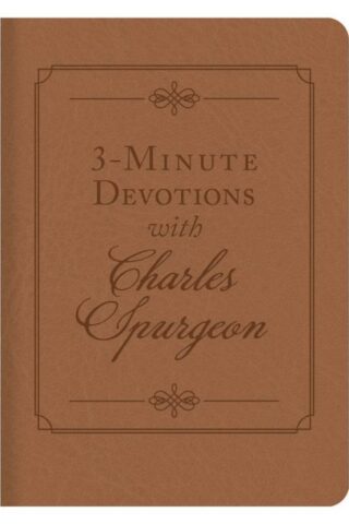 9781616260354 3 Minute Devotions With Charles Spurgeon