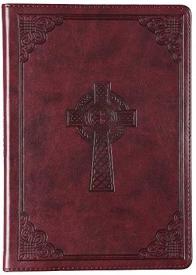 9781642721935 Celtic Cross Slimline LuxLeather Journal