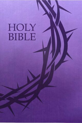 9798887692081 Sword Bible Large Print Crown Of Thorns Design