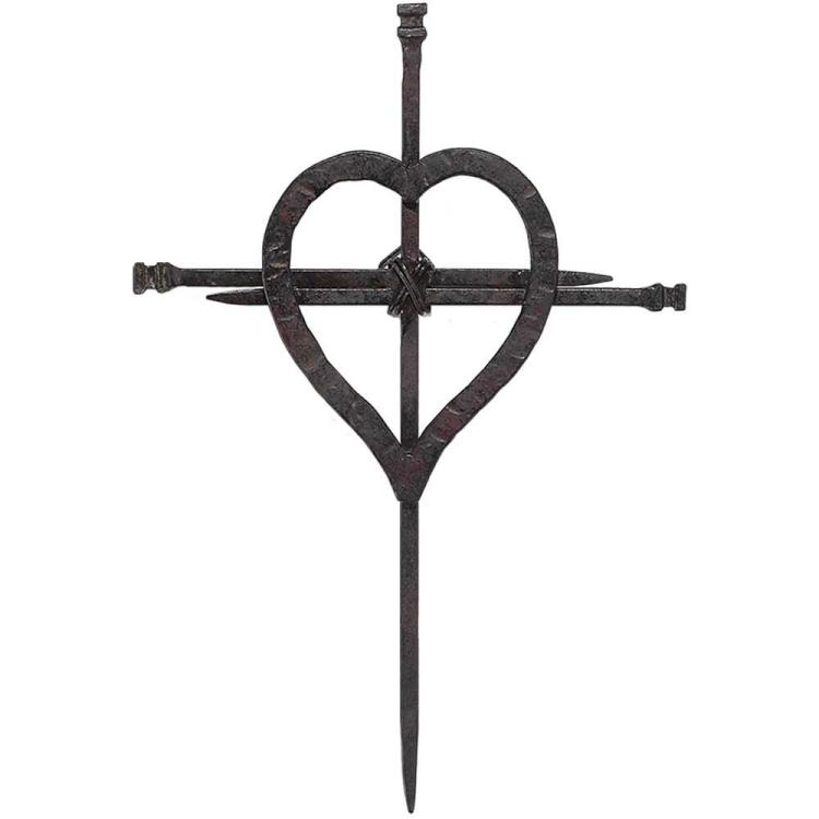 603799525725 Heart Nail Cross