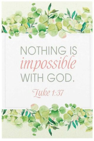 603799230148 Nothing Is Impossible Lk 1:37