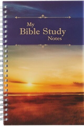 6006937132047 My Bible Study Notes Wirebound Notebook