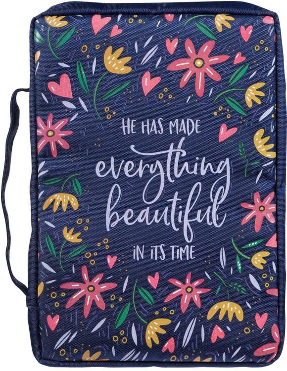 1220000136403 Men/Women's Bible Cover Everything Beautiful Ecclesiastes 3:11