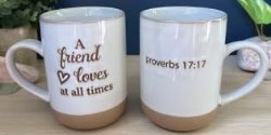 785525317771 Friend Loves Pottery Mug Proverbs 17:17