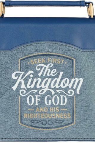 1220000321274 Vegan Leather Fashion Bible Cover Carry Case for Women: Seek First the Kingdom o