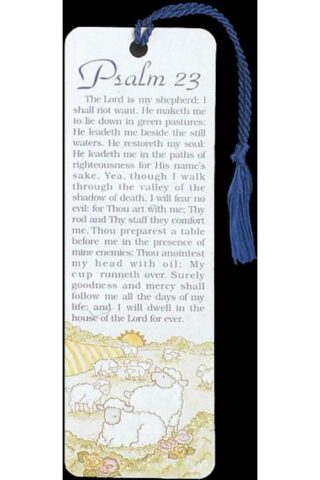 603799160322 Psalm 23 Tassel Bookmark