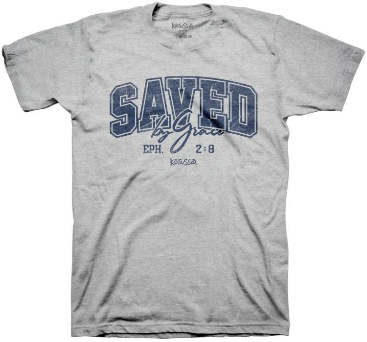 612978642955 Kerusso Saved By Grace (2XL T-Shirt)
