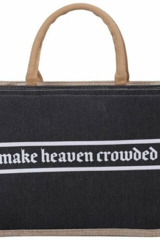 788200710140 Make Heaven Crowded Canvas Tote