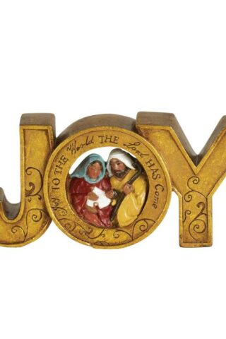603799520829 Joy With Holy Family Figurine