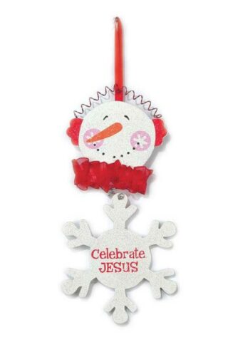 603799535427 Celebrate Jesus (Ornament)