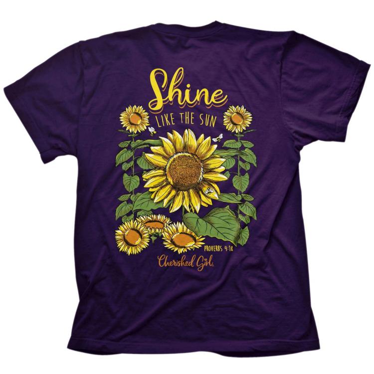 612978549605 Cherished Girl Shine Sunflower (XL T-Shirt)