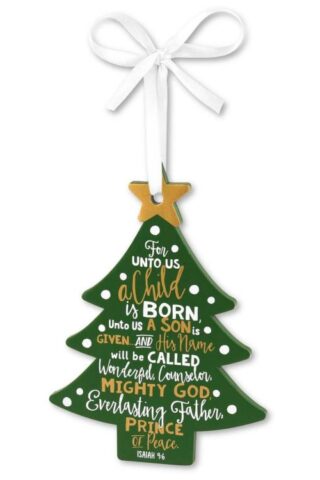 667665123675 Jesus Christmas Tree (Ornament)