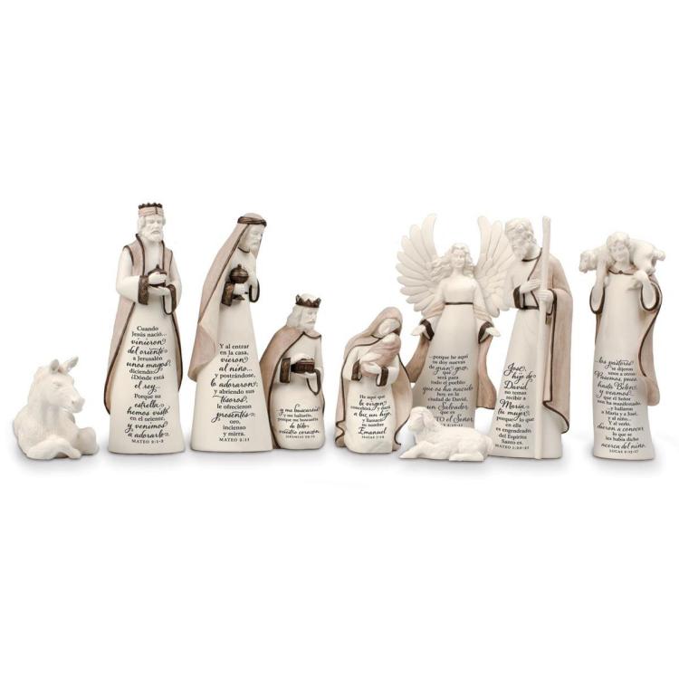 667665771005 Savior Is Born Nativity Set