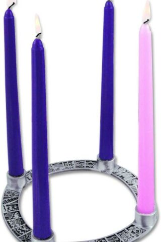 785525210911 Jesse Tree Advent Wreath With Candles